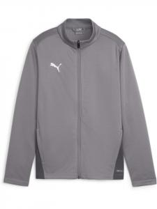 Тренировочная куртка "TeamGoal Training Jacket Jr" серого цвета Puma