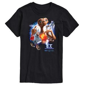 Футболка с плакатом Big & Tall ET License