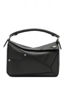 Клатч с верхней ручкой Loewe, черный