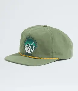 Бейсболка Norm 5-Panel The North Face, Bark Mist/Mountain Peak Graphic Patch