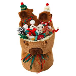 Плюшевая кукла Capybara Bouquet Dolls высота 33см Beerus
