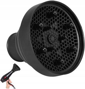 Универсальный силиконовый диффузор Ponik для сушильных машин, ЧЕРНЫЙ КОМПАКТ Poniks