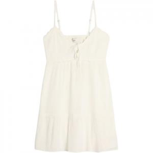 Hollister Женское бежевое платье-комбинация