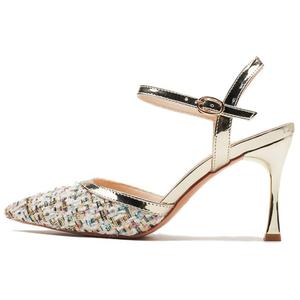 City camel Тонкие каблуки на шпильке женские абрикос, цвет Apricot