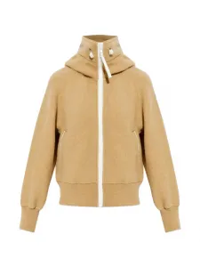 Бомбер с капюшоном Canada Goose, бежевый