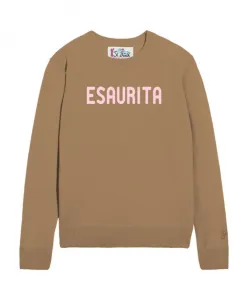 Новая толстовка с изображением королевы Mc2 Saint Barth, бежевый