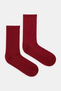 2 пары носков Boss, бордовый