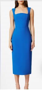 Коктейльное платье Birch Corset в кобальтово-синем цвете ELLIATT