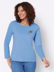 WITT WEIDEN Футболка с длинными рукавами небесно-голубого цвета