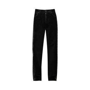 Джинсы Amiri Velvet Baggy Jeanss, Velvet Dust