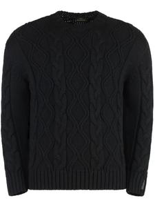 Шерстяной свитер Paul & Shark, черный