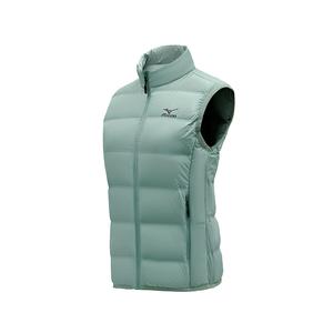 Mizuno Пуховая жилетка унисекс, Light Green