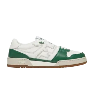 Кроссовки Fendi Match 'White Green', белый