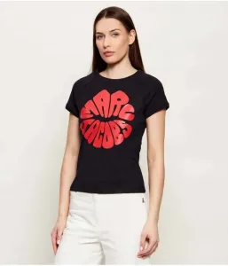 Футболка MARC KISS SHRUNKEN slim fit Marc Jacobs, черный