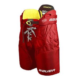 BAUER Новые хоккейные шорты MACH 2023, защита для бедер, красные, детский размер M
