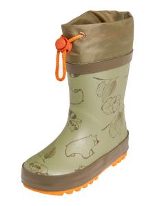 Резиновые сапоги PLAYSHOES, хаки/оливковый