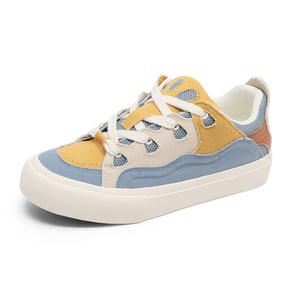 Износостойкие, дышащие, легкие, амортизирующие детские, подростковые кроссовки для скейтбординга Wooden Rabbit, синий