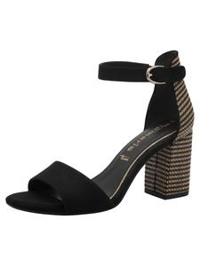 Сандалии на плоской подошве Tamaris, цвет black comb