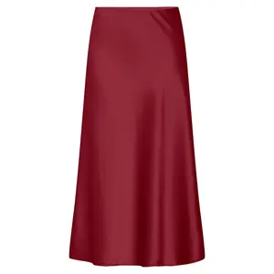 Юбка Yas Pella midi skirt, красный