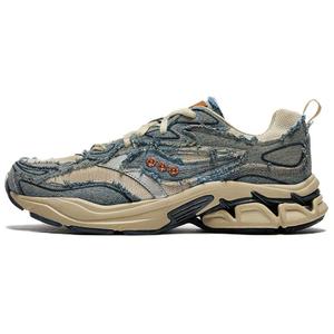 Saucony Кроссовки Lee x GRID FUSION унисекс, джинсовый, синий, экрю