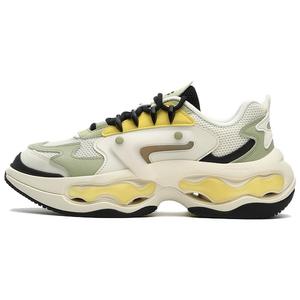 Кроссовки FILA FUSION Nebula Chunky Sneakers Women's Low-top Yellow/White, белый