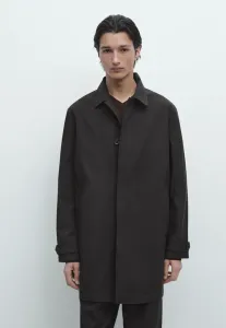 Легкое техническое короткое пальто 03124433 Massimo Dutti, Black