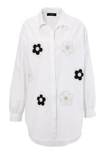 Блузка Aniston CASUAL, белый