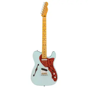Fender - Лимитированная серия American Professional II Telecaster Thinline - Прозрачный Daphne Blue #0171022726