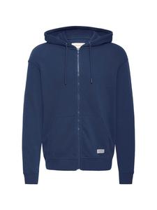 BLEND Толстовка с молнией 'BHBrilo' в синем цвете