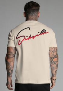 Футболка с принтом SIGNATURE SIKSILK, кремовый