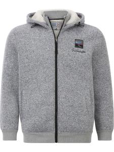 Флисовая куртка Jan Vanderstorm Norvid, пятнистый серый