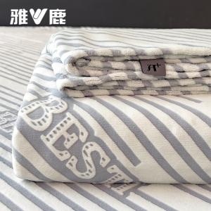 Yalu Простыня 200х230 см из велюра, утепленная, приятная к коже, цвет Suyan-Lan