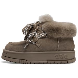 C°BANNER Утепленные зимние ботинки для женщин с высотой подошвы 9,5 см - цвет хаки, цвет Khaki