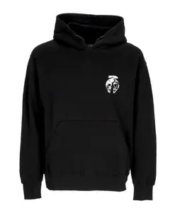 Черная толстовка с длинными рукавами и капюшоном. Propaganda, черный