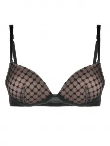 Бюстгальтер с монограммой Wolford, черный