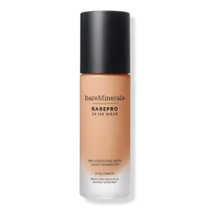 Основа BAREPRO 24HR Wear Skin-Perfecting Matte Liquid Foundation Mineral SPF 20 bareMinerals, Medium 32 Cool (for medium cool skin with a subtle peach hue)