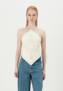 Топ CRAFT BARE HANKERCHIEF Abercrombie & Fitch, белый