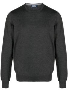 Barba джемпер из вирджинской шерсти, серый