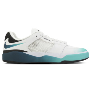 Кроссовки Nike SB Ishod Skateboarding Shoes Unisex Low-top Blue/White, синий