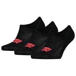 Носки Levi´s Batwing Logo Recycled No Show 3 шт, черный