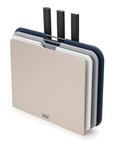 Набор разделочных досок Nest Boards Plus из 6 предметов: нож и разделочная доска Joseph Joseph, Silver