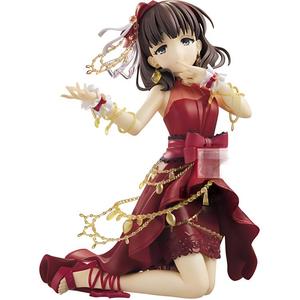 BANPRESTO Скульптура Glass Factory, The Idolmaster Cinderella Girls, Sakurai Miyu, Dark Red Blessing Ver, масштабная фигура 15см