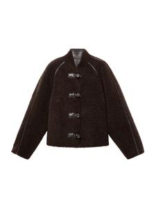 Куртка межсезонная MANGO Chopin, темно-коричневый