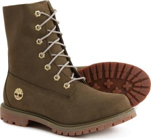Женские водонепроницаемые ботинки Timberland Teddy Fleece со складным верхом, Olive