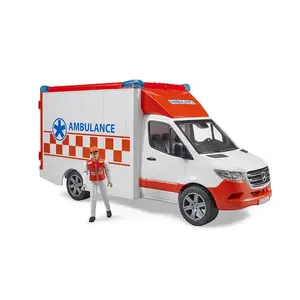 Детский конструктор Bruder MB Sprinter Ambulance With Driver 02676, оранжевый