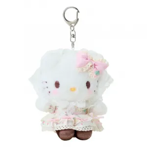 Sanrio Mori Style Lace Collection Hello Kitty Keychain Plush Pendant 21cm Height