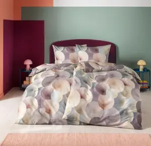 Постельное белье Mako-Satin 155x220 Pamela Polka Dot Balls Beige Taupe 4831-985 Estella