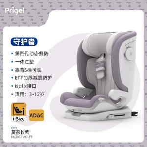 Детское автокресло для детей от 3 лет, портативное простое не надувное защитное сиденье Guardian - Monet Purple Cybex