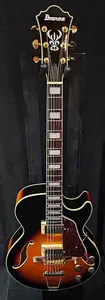 Электрогитара Ibanez Artcore AG75G с полым корпусом - Brown Sunburst 2025