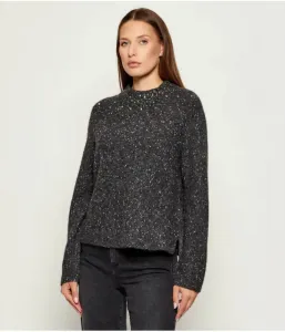 Шерстяной свитер regular fit Marc Cain, графитовый